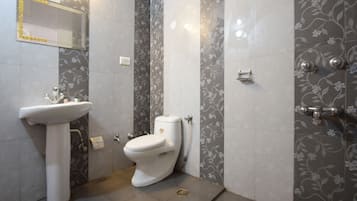 Free toiletries, towels