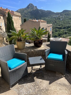 House (La Petite Maison) | Terrace/patio - Hotel Palazzu Pigna (Pigna)