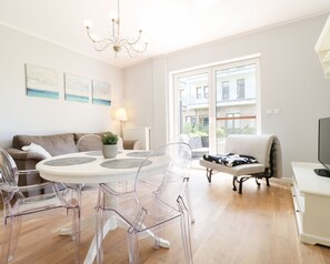 Suite, Ground Floor | Living area - Pegaz Apartments by Baltic Home (Swinoujscie)
