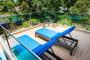 Tweepersoonskamer, voor 1 persoon | Balkon