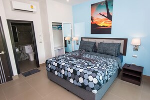 2-Bedrooms Villa with Private Pool | 2 間睡房、房內夾萬、遮光窗簾/窗簾、免費 Wi-Fi