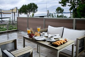 Deluxe Studio | View from room - Akti Toroni Boutique Hotel (Sithonia)