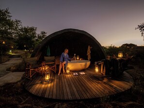 Luxe tent | Extra diep bad