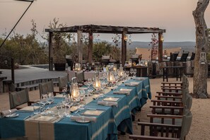 Signature tent | Dineerruimte