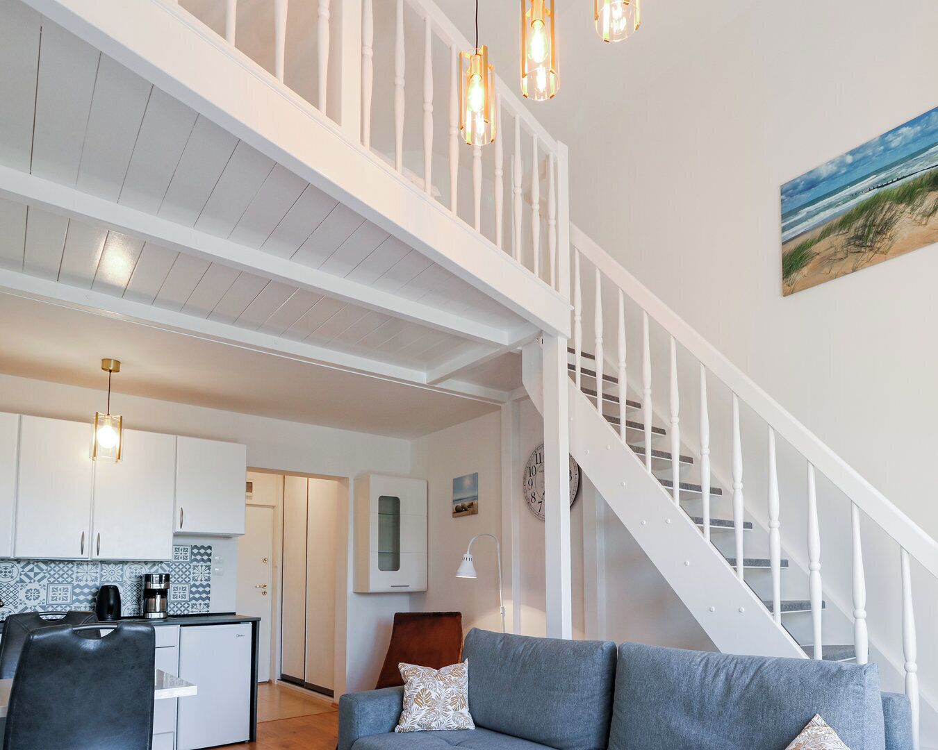 Familiestudio-suite - mezzanin | Individuelt design, individuel indretning, mørklægningsgardiner