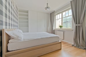 Apartment | 1 Schlafzimmer, Bügeleisen/Bügelbrett, kostenloses WLAN, Bettwäsche