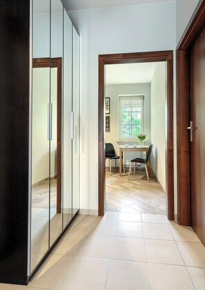 Apartment | 1 Schlafzimmer, Bügeleisen/Bügelbrett, kostenloses WLAN, Bettwäsche