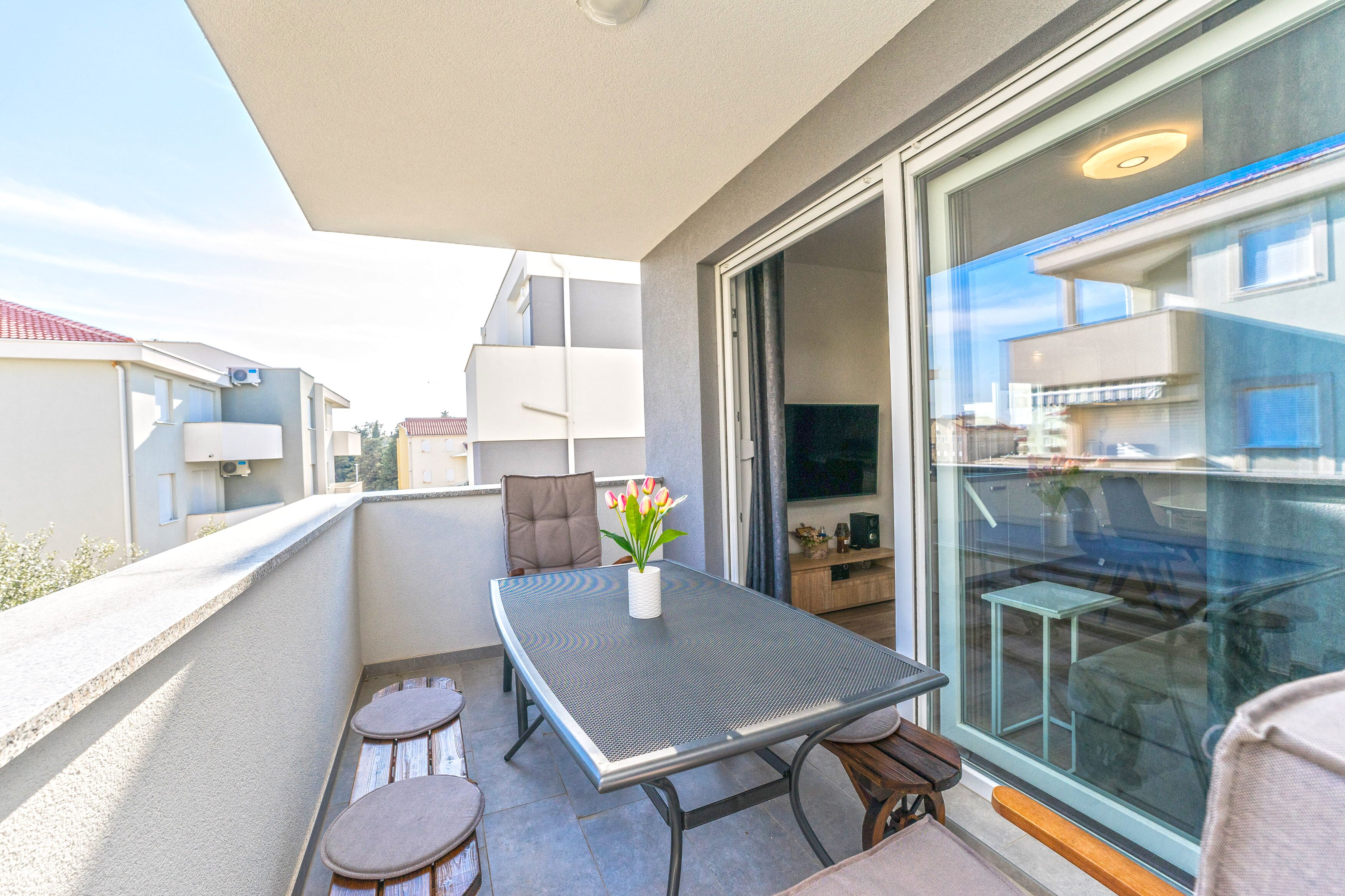 Comfort Apartment, 2 Bedrooms, Terrace | Terrace/patio