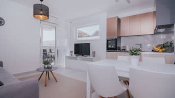 Superior Apartment, 1 Bedroom, Patio (A2) | Living area