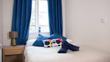 Desk, iron/ironing board, free WiFi, bed sheets