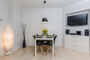 Apartment | Living room | Flat-screen TV - Imperial Apartments - Marina (Sopot)