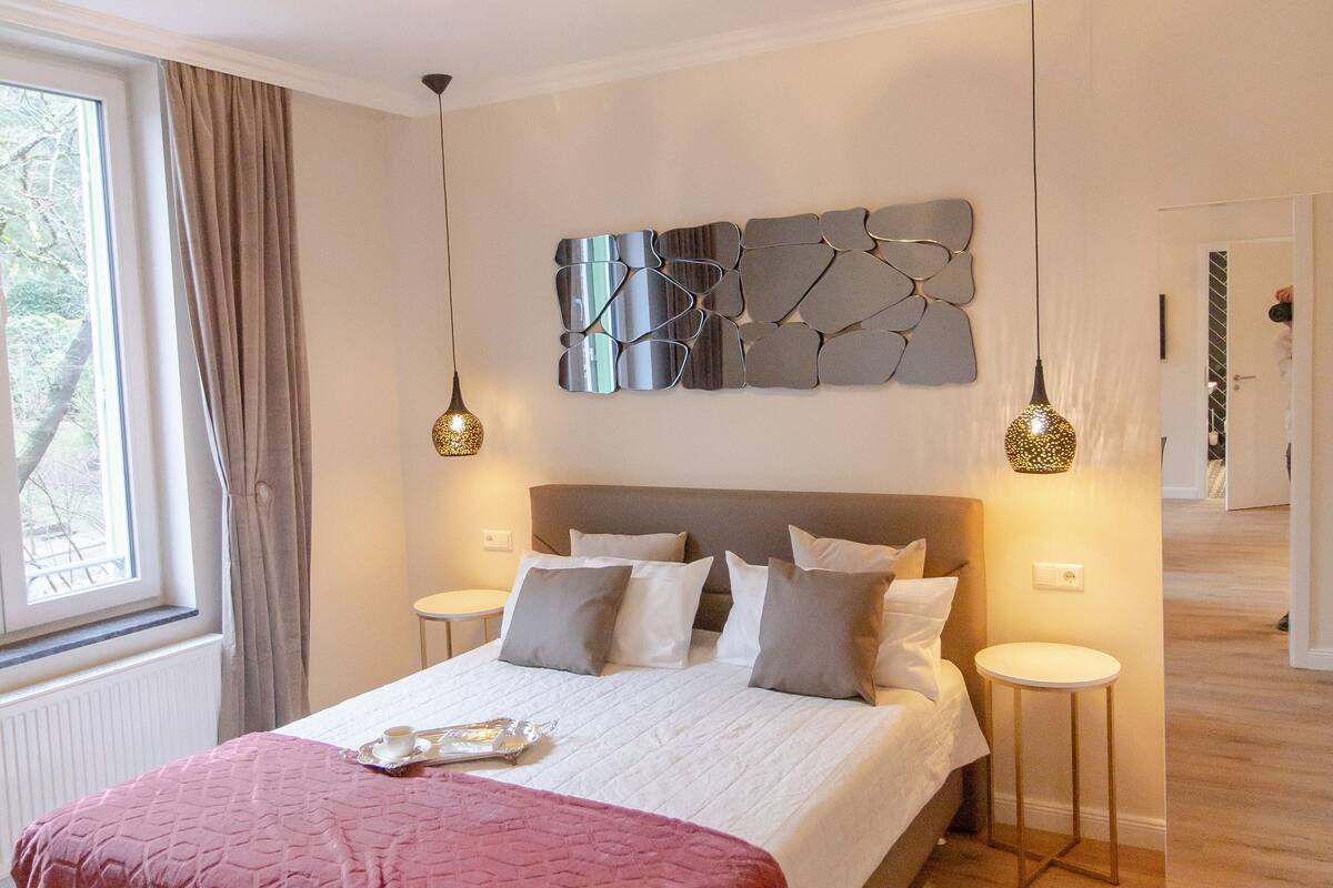 Superior Apartment, Balcony, Park View | 2 bedrooms, in-room safe, desk, iron/ironing board