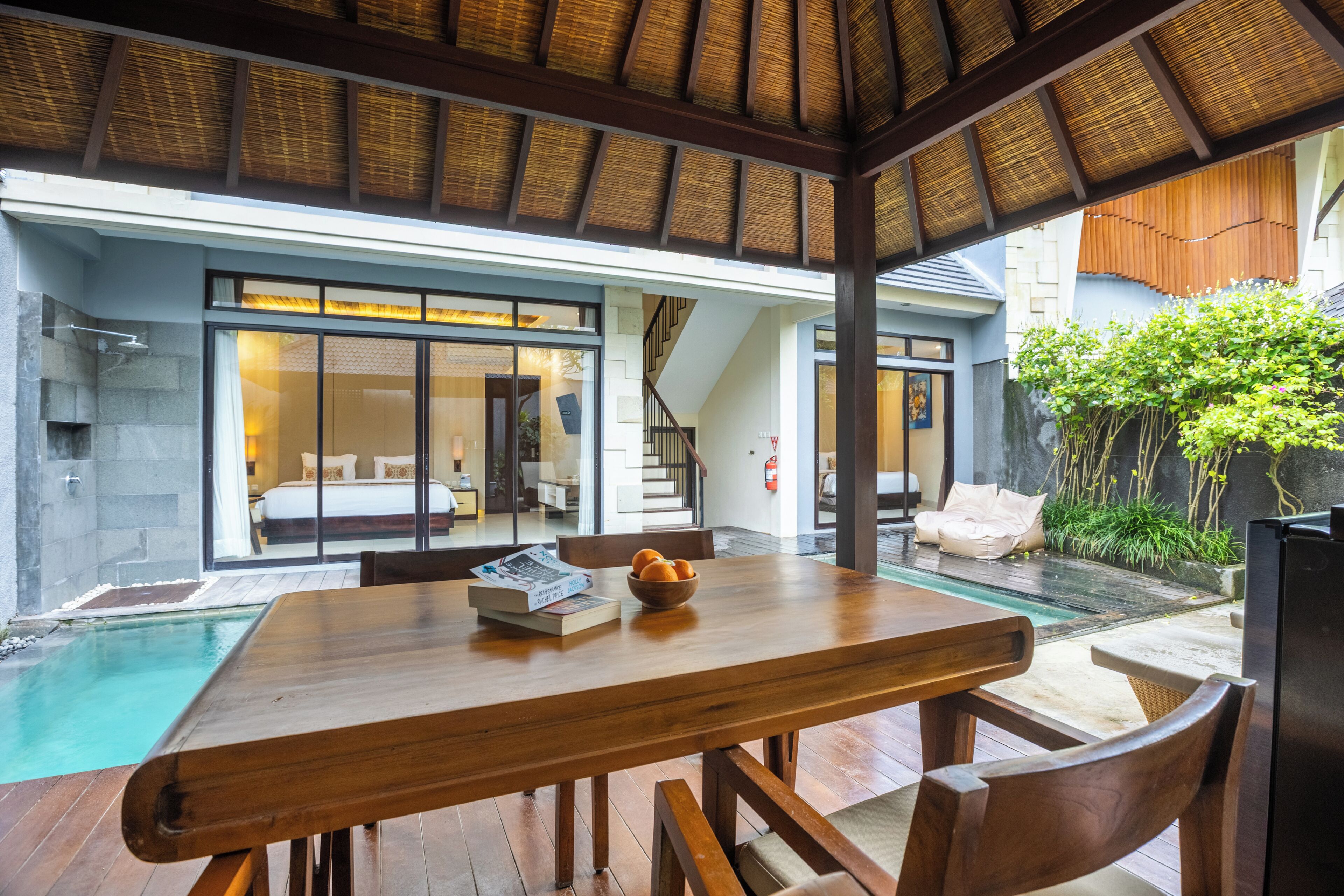 THREE BEDROOM VILLA WITH PRIVATE POOL | Living area | Flat-screen TV