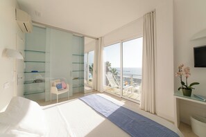 Panoramic Double or Twin Room, Balcony, Sea View