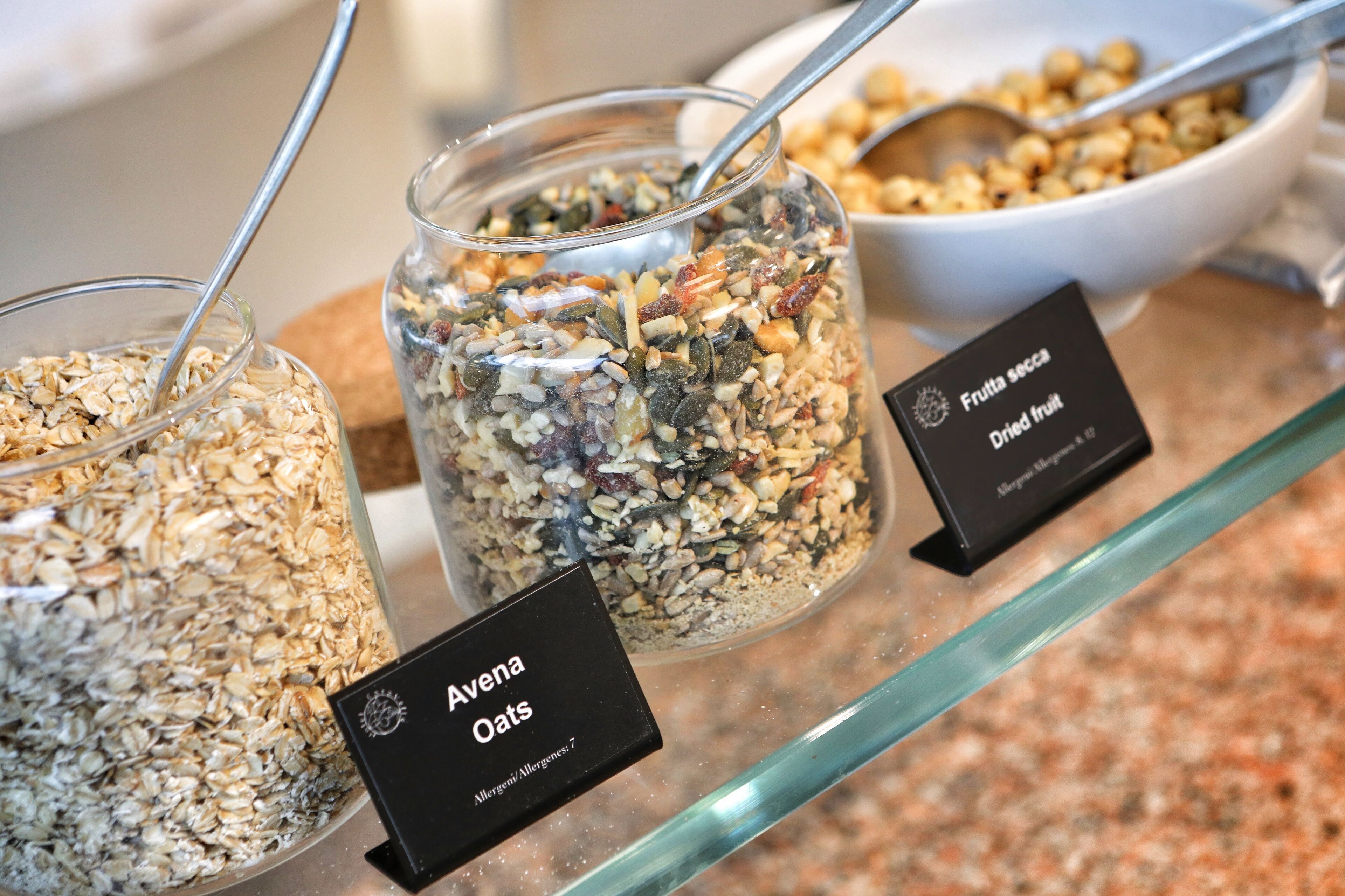 daily buffet breakfast for a fee