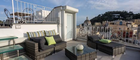 Deluxe Apartment, 1 Bedroom | Terrace/patio