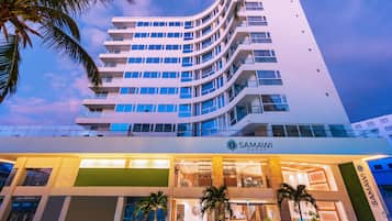 Voorkant van accommodatie