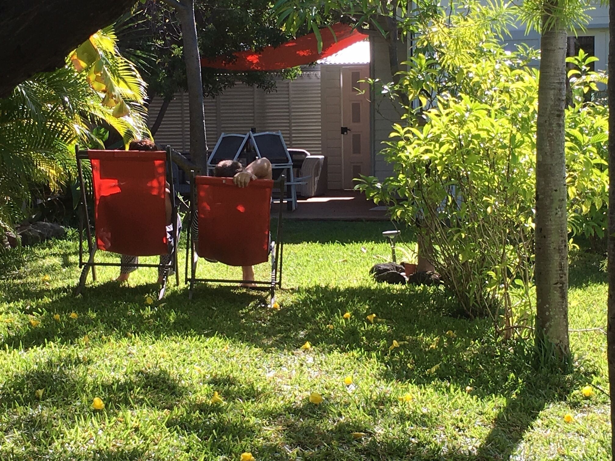 Bungalow de luna de miel, baño privado, vistas a la piscina (Baie Rose) | Exterior