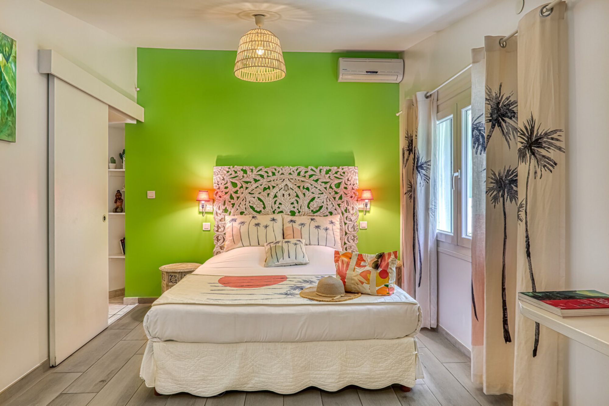 Double Room, Private Bathroom, Garden View (Manguier) | 1 bedroom, premium bedding, minibar, in-room safe