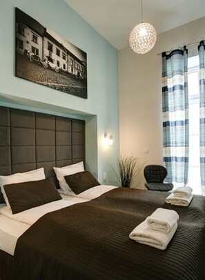1 bedroom, iron/ironing board, free WiFi, bed sheets - Grace Apartments (Kraków)