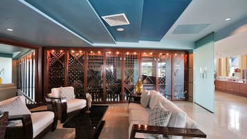 Sala de estar en el lobby