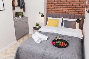 Basic-Studio (1) | 1 Schlafzimmer, schallisolierte Zimmer, Bügeleisen/Bügelbrett