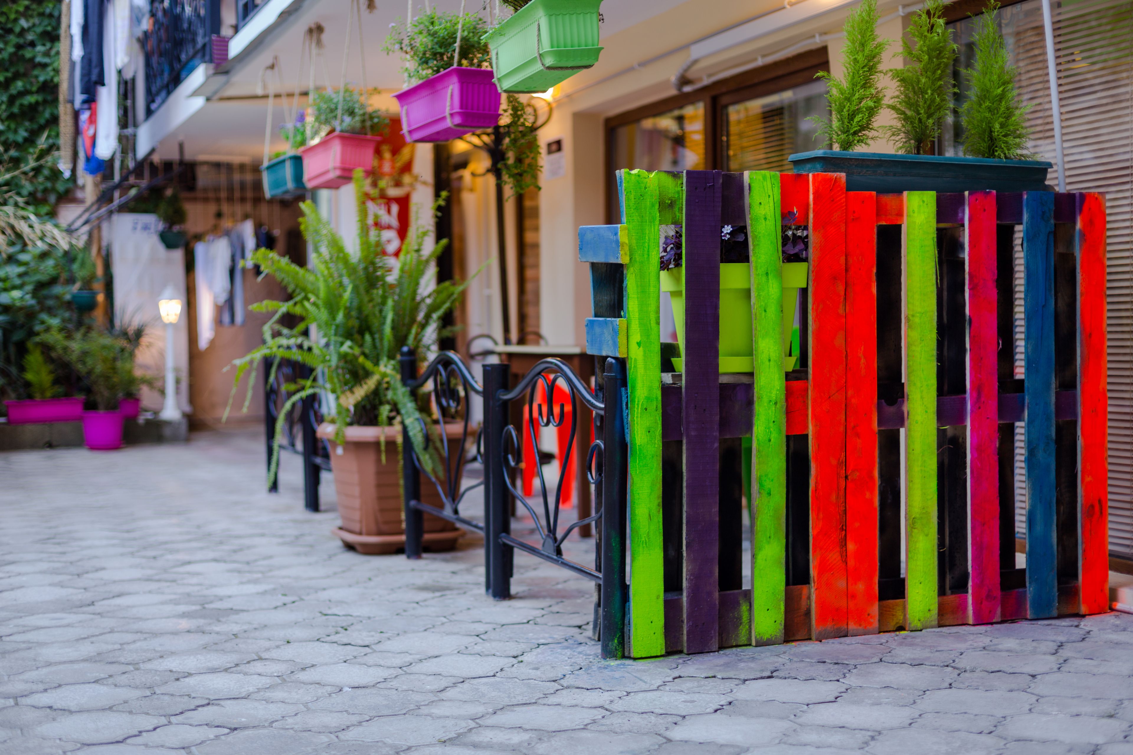 Façade de l’hébergement