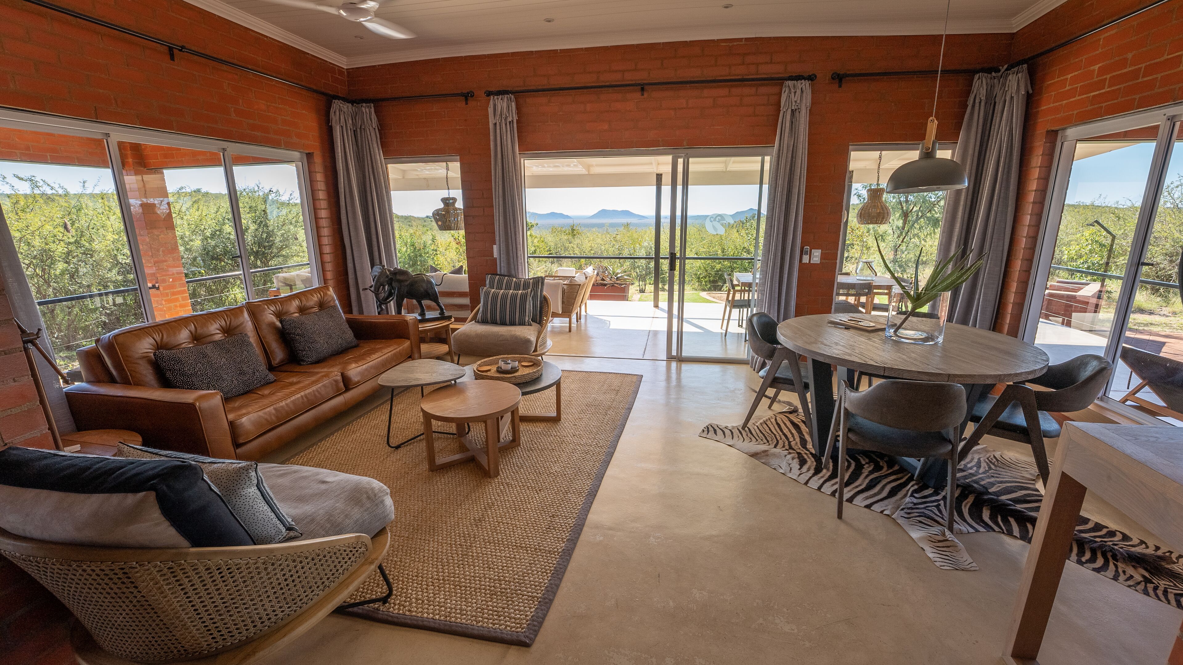 Villa Luxe, 2 chambres, piscine privée, vue vallée | Draps en coton égyptien, literie de qualité supérieure