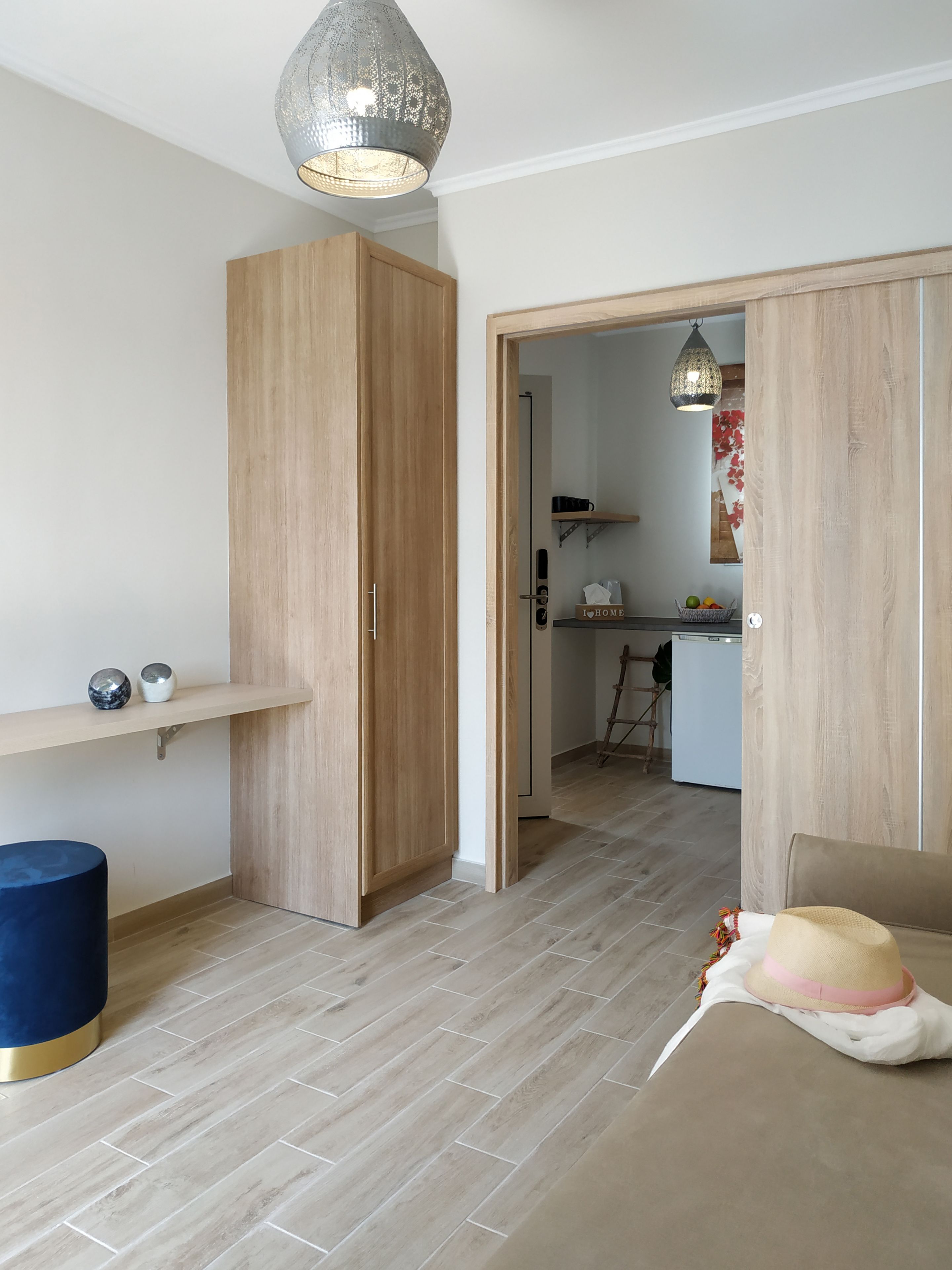 Appartement Premium, vue jardin | Coffres-forts dans les chambres, rideaux occultants