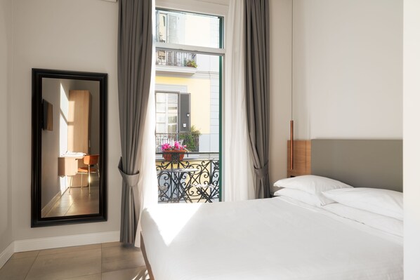 Standard Double Room, Balcony, City View | View from room - The Grey (Naples)