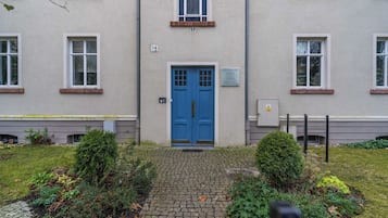 Fassade der Unterkunft