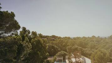 Uitzicht vanuit de kamer