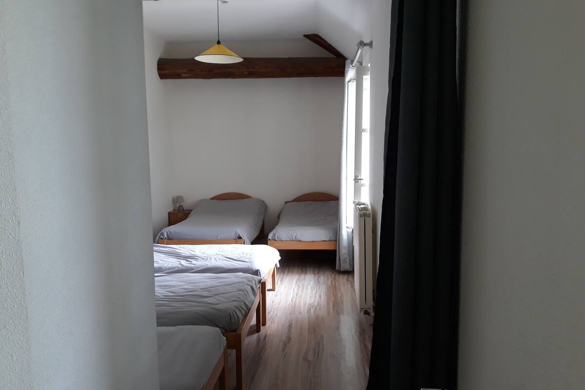 Economy Room, Private Bathroom, Mountain View (1er étage)
