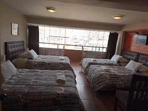 Quadruple Room, Multiple Beds | 1 bedroom, in-room safe, free WiFi, bed sheets - Aranjuez Cusco Hotel (Cusco)