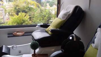 Manicures and pedicures