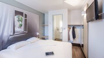 Chambre Double, non-fumeurs | Bureau, chambres insonorisées, Wi-Fi gratuit, draps fournis