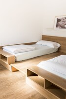 Quarto duplo, banheiro privativo