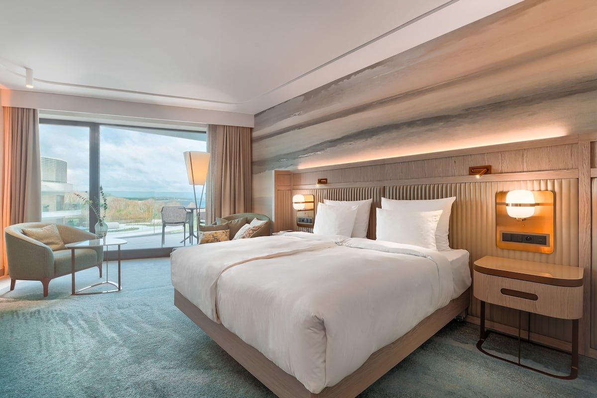 Ropa de cama de alta calidad y minibar