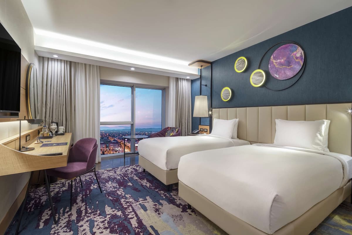 minibar, in-room safe, desk, laptop workspace