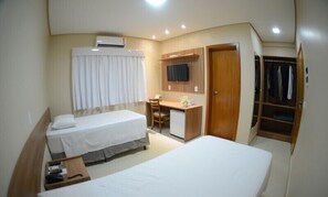 Minibar, blackout curtains, soundproofing, free cots/infant beds