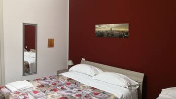 Deluxe Quadruple Room, Pool View | Premium bedding, individually decorated, individually furnished, desk