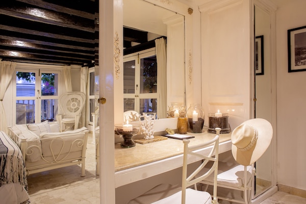 Egyptian cotton sheets, premium bedding, down duvets, pillow-top beds