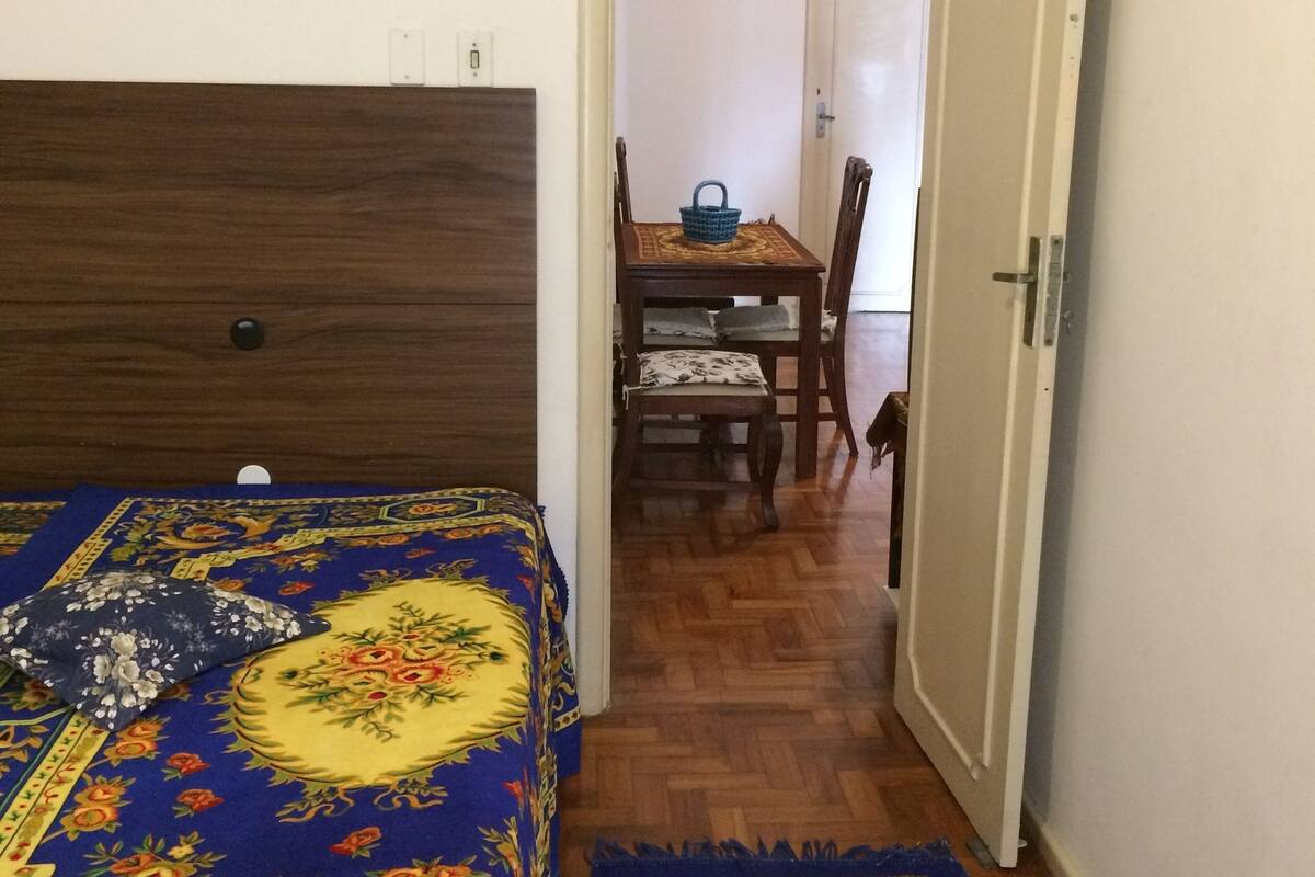 Desk, blackout curtains, iron/ironing board, free WiFi