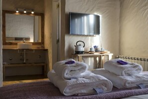 In-room safe, blackout curtains, soundproofing, free WiFi