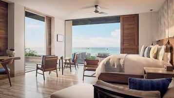 Room, 1 King Bed, Terrace, Ocean View | Egyptian cotton sheets, premium bedding, down comforters