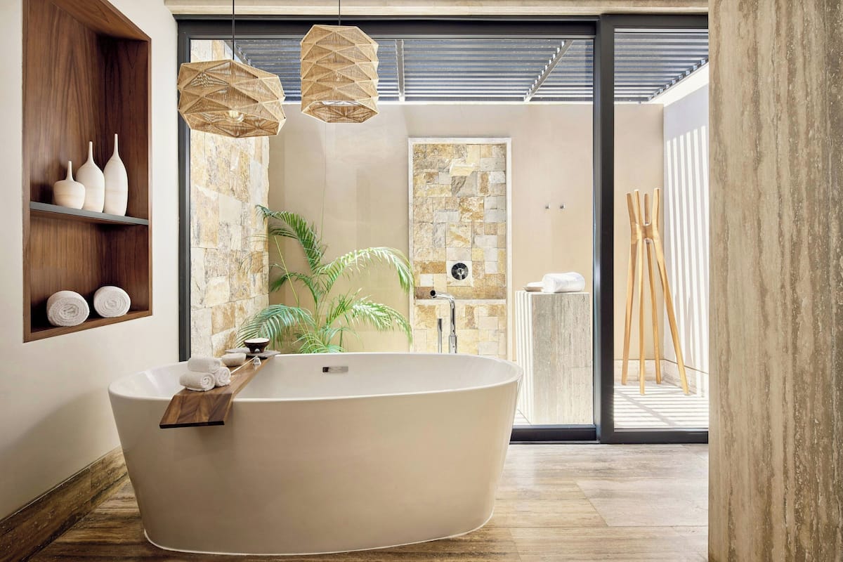 Habitación, 1 cama King size, vista al océano (Ground Floor) | Sábanas de algodón egipcio, ropa de cama de alta calidad y edredón