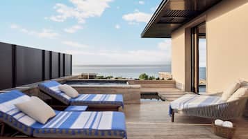 Room, 1 King Bed, Terrace, Ocean View | Terrace/patio