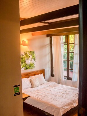 Down duvets, blackout curtains, free WiFi, bed sheets