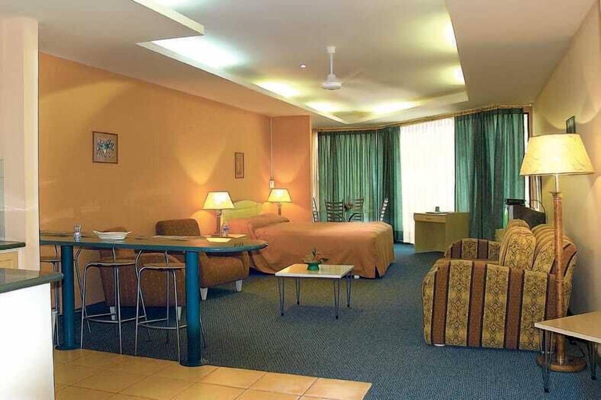 Luxury Room, 2 Double Beds | In-room safe, blackout drapes, iron/ironing board, free WiFi