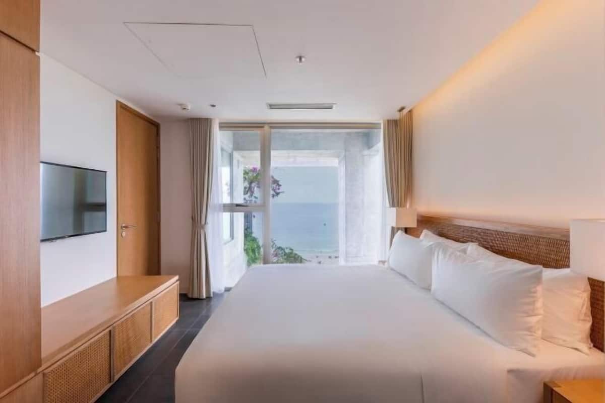 1 dormitori, roba de llit d'alta qualitat i minibar